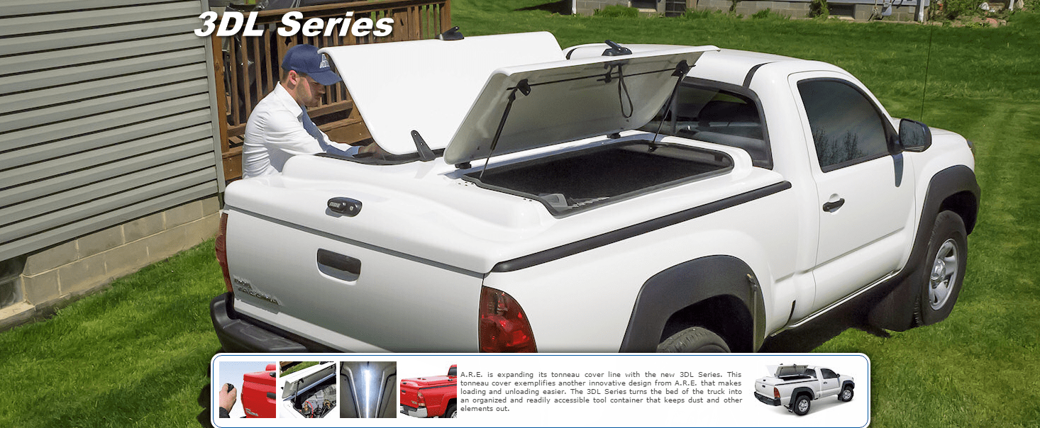 ARE 3DL Fiberglass Cover 2299.00/Painted and Installed! Ishler's